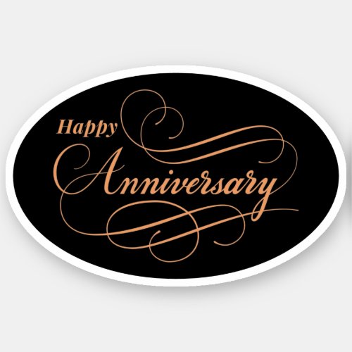 Happy Anniversary Sticker