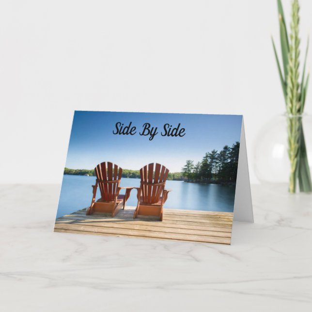 HAPPY **ANNIVERSARY** TO MY SIDE BY SIDE LOVE! CARD (Front)