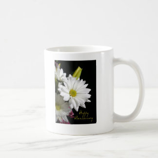 Happy Anniversary White Daisy Photography Coffee Mug