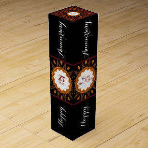 Happy Anniversary Wine Gift Box