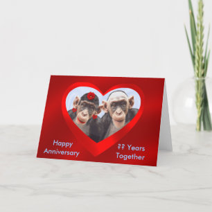 HAPPY ANNIVERSARY ?? YEARS TOGETHER-GREETING CARD