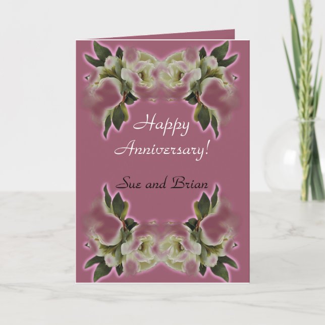 Happy Anniversay Customizable Cards (Front)