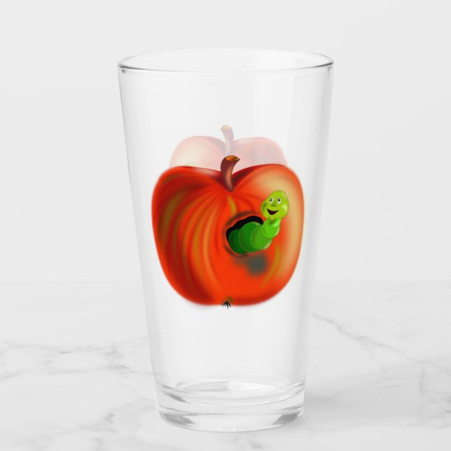 Happy Apple Glass (Front)