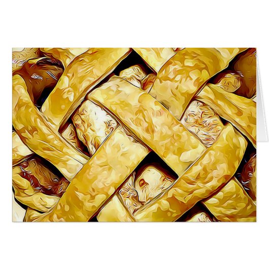 Happy Apple Pie Day Recipe Card (Front Horizontal)