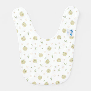 Happy Apples Pattern - Baby Bib