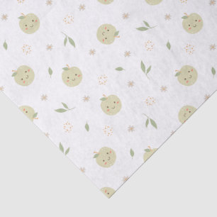Happy Apples Pattern - Tissue Paper