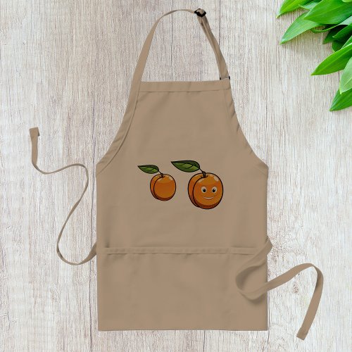 Happy Apricot Apron