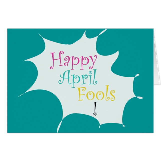 Happy April Fools - Cards (Front Horizontal)