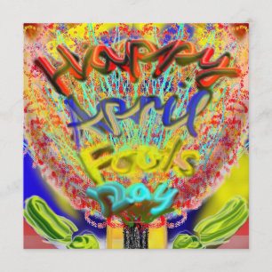 Happy April Fools Day 2014 Invitation