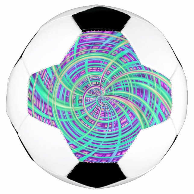 Happy aqua (C) Soccer Ball (Front)