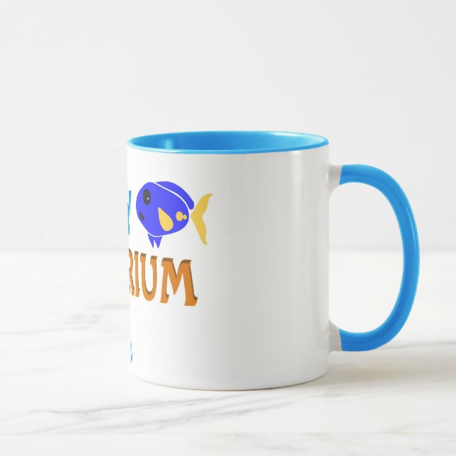 Happy Aquarium Mug (Right)