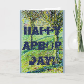 Happy Arbor Day Card