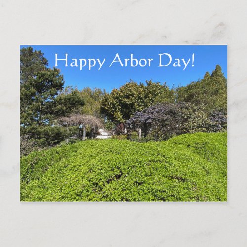 Happy Arbor Day Postcard