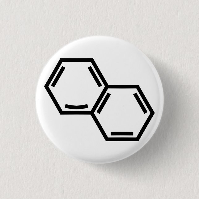 Happy Arene (double, black) Button (Front)