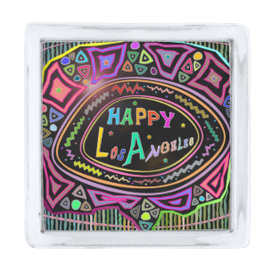 Happy Art: "Happy Los Angeles" Lapel Pin