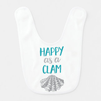 Happy as a Clam Bib