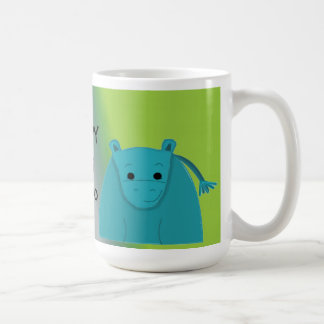 Happy as a Hippo Coffee Mug