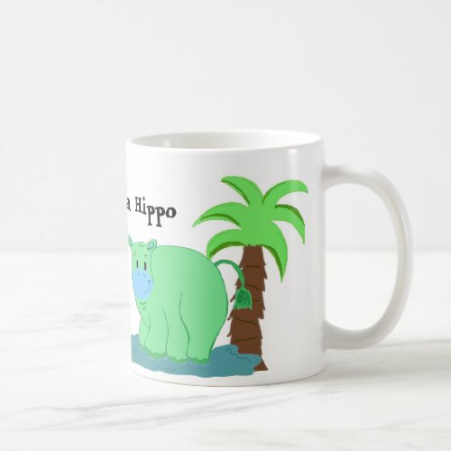 Happy as a Hippo Coffee Mug