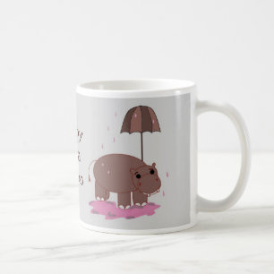 Happy as a Hippo Coffee Mug
