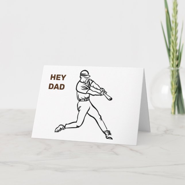 HAPPY AS A "HOME FUN" FATHER DAY CARD (Front)