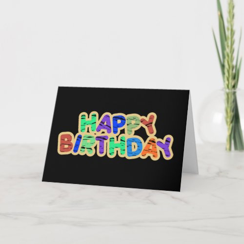 HAPPY AUGUST BIRTHDAY CARD