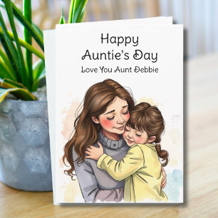 Happy Auntie's Day July Card