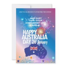 Happy Australia Day 26th January Firework Festival