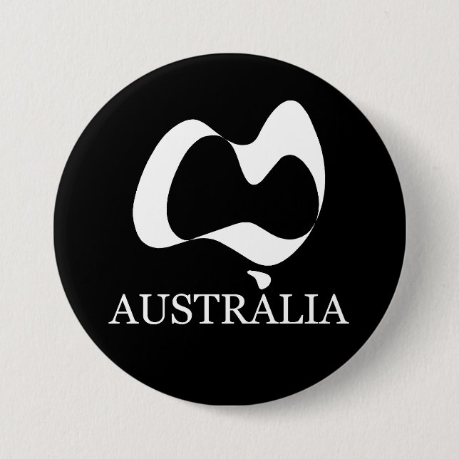 Happy Australia day  Button (Front)