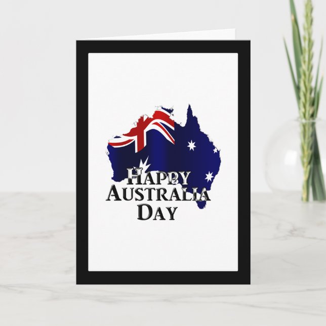 Happy Australia Day Card (Front)
