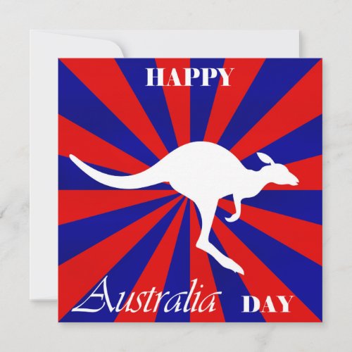 Happy Australia Day Holiday Card