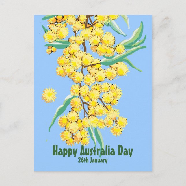 Happy Australia Day Postcard (Front)