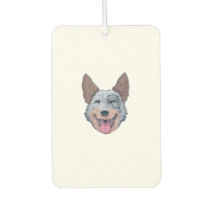Happy Australian Cattle Dog  Air Freshener
