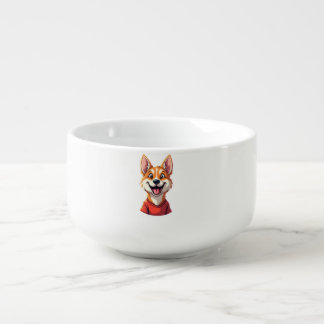 Happy Australian Cattle Dog Tank Top Soup Mug
