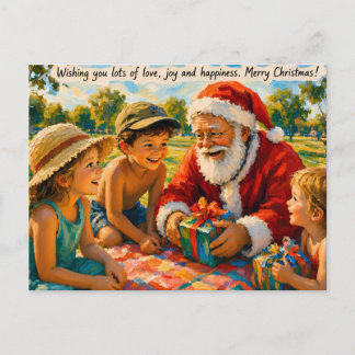 ~ HAPPY AUSTRALIAN Christmas Greeting ~ Holiday Postcard