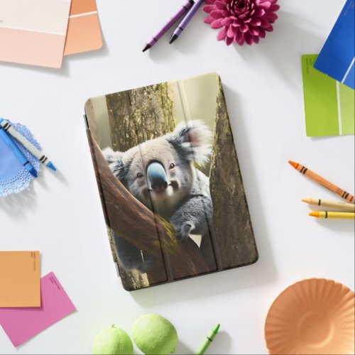 Happy Australian Koala In Tree   iPad Air Cover