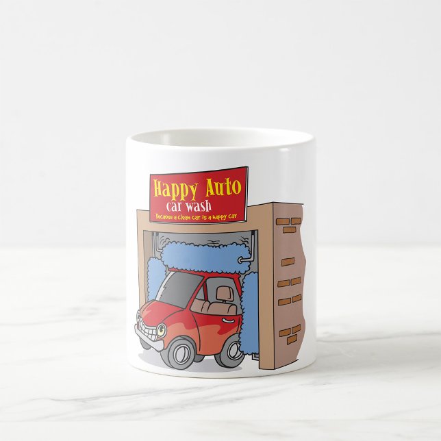 Happy Auto Car Wash Mug (Creator Uploaded)