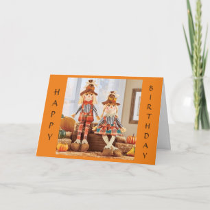 HAPPY "AUTUMN BIRTHDAY" TO YOU CARD