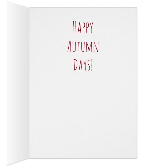 Happy Autumn Days (Inside (Right))