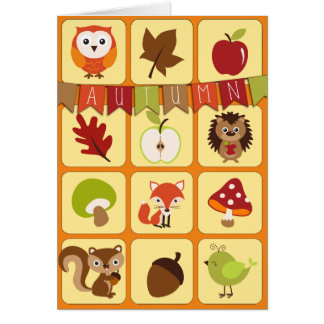 Happy Autumn Days Cards