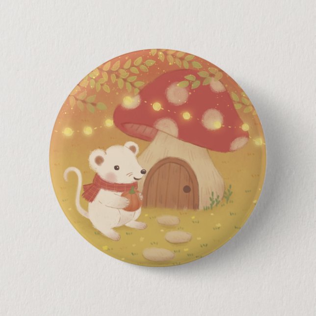 Happy Autumn Days with Mouse Button (Front)
