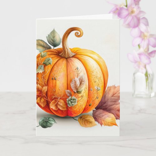 Happy Autumn _ Happy Halloween Card