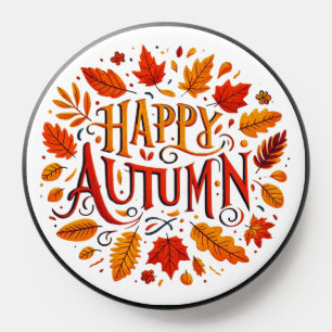 Happy Autumn leaves PopSocket