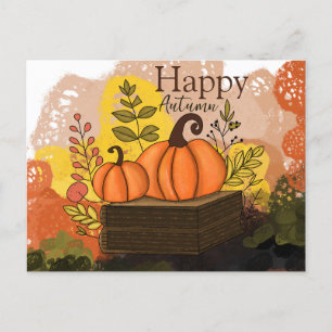 Happy Autumn  Postcard
