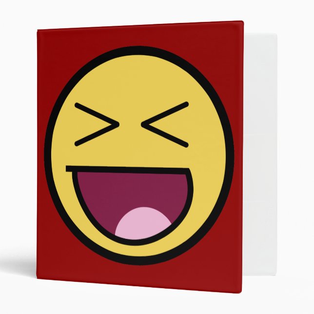Happy Awesome Face Binder (Front/Inside)