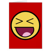 Happy Awesome Face Card (Front)