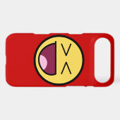 Happy Awesome Face Case-Mate Tough™ iPhone 4 Case (Back (Horizontal))