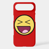 Happy Awesome Face Case-Mate Tough™ iPhone 4 Case (Back)