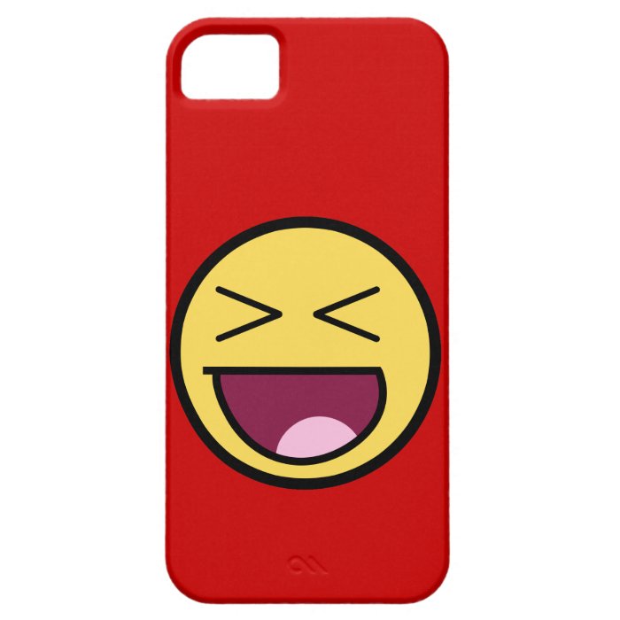 Happy Awesome Face iPhone 5 Case