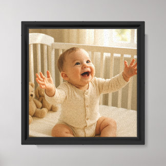 Happy Baby Canvas Print
