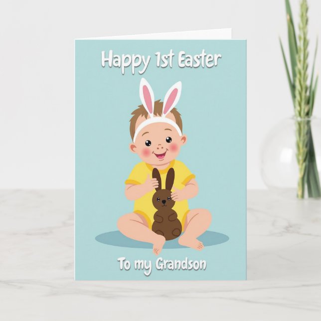Happy Baby Celebration Card (Front)